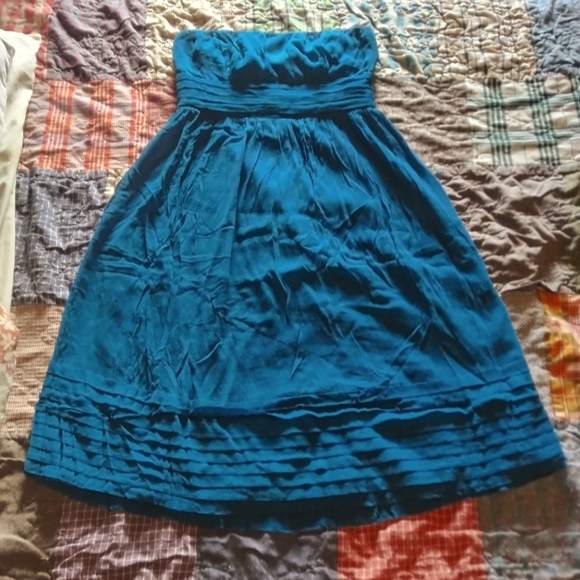 J. Crew Dresses & Skirts - J. Crew 'Juliet' Silk Dress in Teal